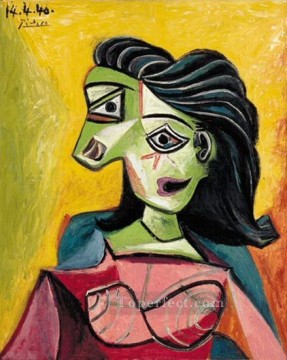 Busto de Mujer 1940 cubismo Pablo Picasso Pinturas al óleo